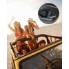 Upgraded Aluminum Alloy Sun Visor Repair Kit for Jeep, Veharvim