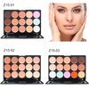 Paleta de Crema Base y Corrector Profesional Herramienta Maquillaje Cobertura