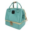 Double Layer Breastmilk Backpack Nylon and PEVA Smooth Zipper 11L