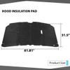 CHEDA Hood Insulation Pad Compatible with Ford F250 F350 F450