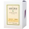 Aroma Naturals Patchouli and Frankincense Essential Oil White Scented Pillar