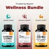 Sandhu's Zinc Quercetin 120 Vegetarian Capsules (Pack of 2) |