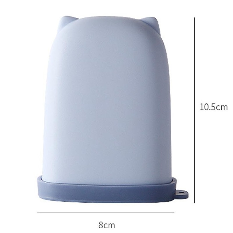 2Pack Cute Travel Soap Box Case, Leak Proof Portable Soap