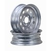 LIBRA Set 2 Steel Trailer Wheels 15x5 5 Lug on