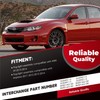 Nakkaa Fog Light Assembly Compatible with Impreza 2011-2014 Halogen