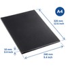 Rillstab A4 Original Display Book with 20 Pockets - Black