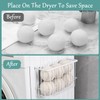 VEGEVIGI Magnetic Dryer Ball Holder, Lint Bin For Laundry Room,