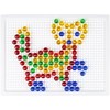 Lena 35621 Mosaic Plug-In Game Set, Mosaic with 140 Plugs