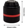 Flylin Keyless Hand Drill Chuck, Hex Shank Drill Chuck Adapter