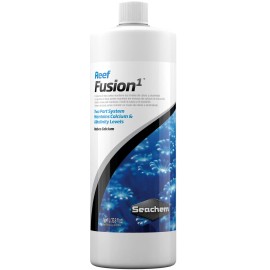 Seachem Reef Fusion 1 & 2 Combo Pack 2x 1 Liter Liquid Reef Calcium & Alkalinity