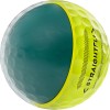 Maxfli StraightFli 2025 Golf Balls Gloss White/Yellow & Matte Orange/Green