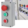 3 Button Red Green Sign Emergency Stop Push Button Switch
