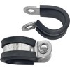 Lumonic 10 x 15 mm pipe clamps with rubber insert,