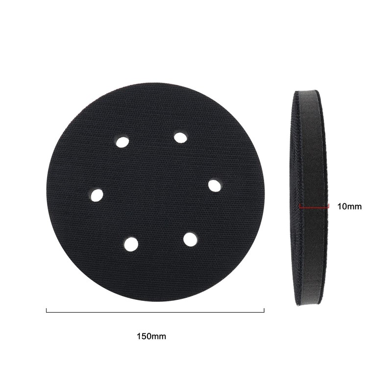 OTOTEC 2PCS 150mm Soft Sponge Interface Pad Sanding Pad 6