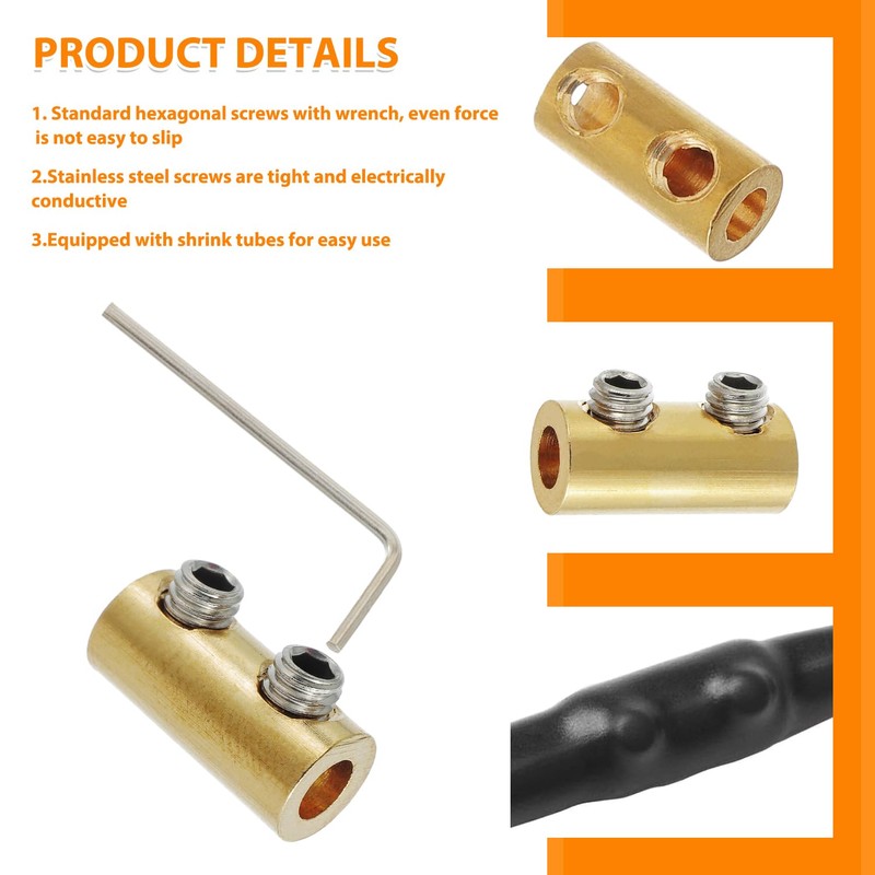 HUAREW 10 AWG 60A Splicing Wire Connector, 60A Splicing Quick