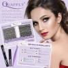 Kit Extensiones De Pestañas, 10-18mm Set De 4 Cajas
