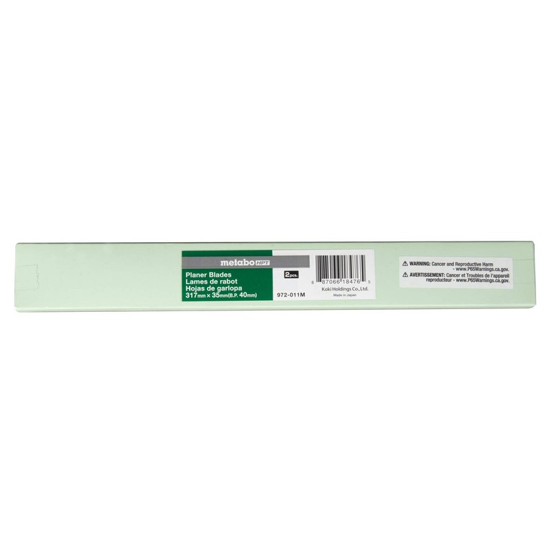 Metabo HPT 972011M 12"HSS PLANER BLADES 1pair P12R P12RA P100F