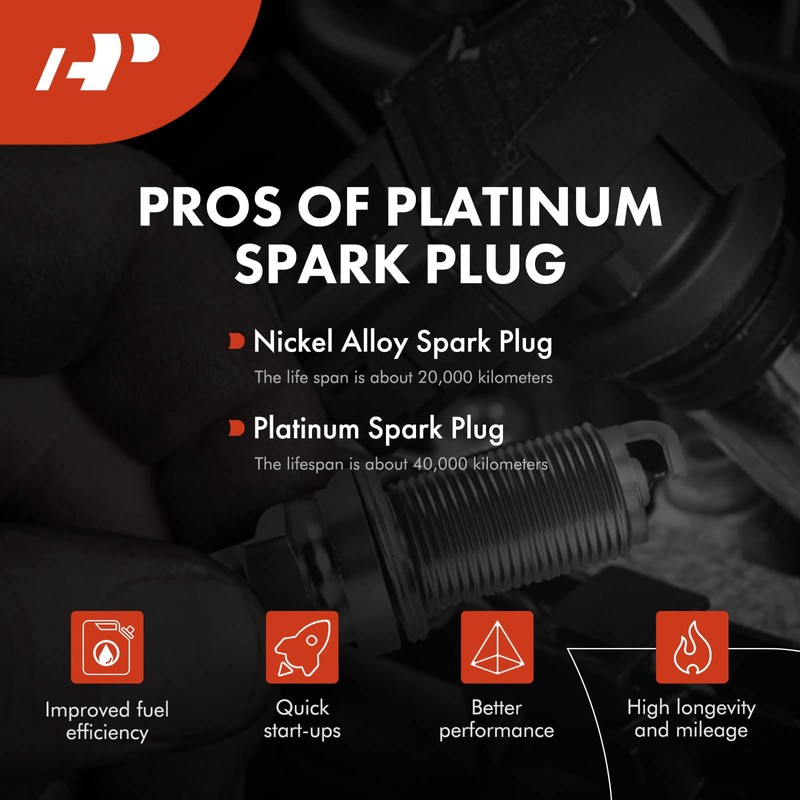 A-Premium Set of 3 Ignition Coil Pack and Iridium Spark