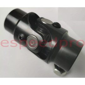 espeedpro21 BLACK Steering Shaft Power Ford Mustang II Rack U-Joint 3/4" DD x 3/4"-36