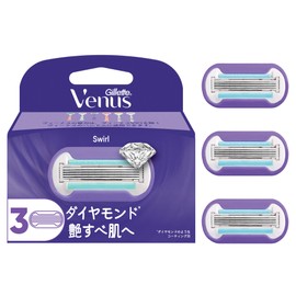 Venus Razor Razor for Women Women Smooth Skin Replacement Blades 3 Pieces Swirl