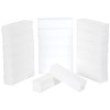 ForPro Professional Collection Buffing Block, Super White, 180/240 Grit, Four-Sided