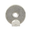 Taskar Heavy Duty Round Picture Hook & Fixings - Silver