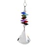 Suncatcher Crystal Triangle with Colourful Crystal Stones Sun Catcher for