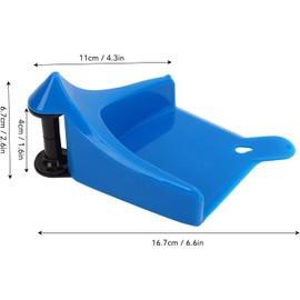 Miecux Car Hose Guides for Detailing – 2 Pack Durable Tire Hose Rollers to Stuck Hoses and Ropes During Car Washing Blue, Prevents Hose Tangling & Damage， Essential Car Wash Accessory