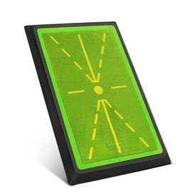 NYEONHRT Golf Hitting Mat for Wing Path Feedback Detection Batting with Rubber Backing Golf Accessories Gifts for Women/Men/Dad/Husband for Home Indoor Outdoor 2