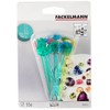 Fackelmann" Rio Diamond Party Picks Set, Blue/Green/Red/Yellow, 10 x 1