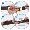 DSUWAZU 60 Pieces Metal Adjustable Slide Buckles,Metal Triglide Slides Rectangle,