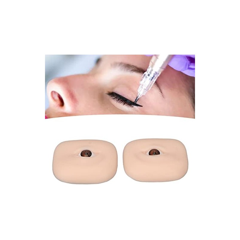 1 par de Piel de Práctica de Tatuaje 3D Maquillaje