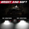 OFFROADTOWN UTV Dome Light Universal Roll Bar Mount LED Dome