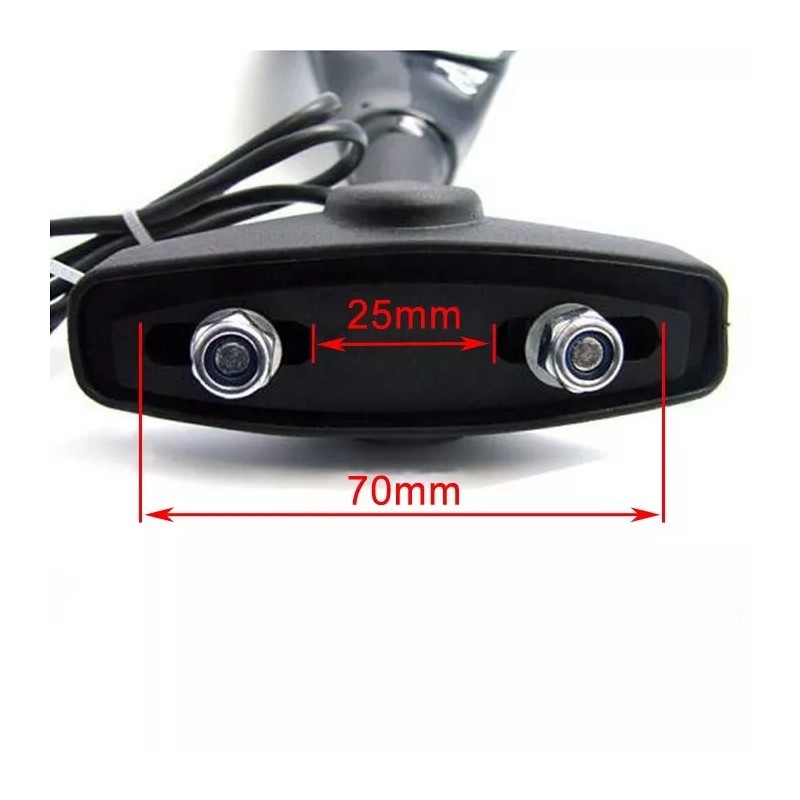 POMT Rearview Mirrors With Turn Signals LED For Aprilia RSV4