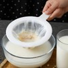 Fine Mesh Strainer with Handle, Nylon Filter Sieve for Kitchen