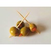Handy Housewares 600-Count Round 2.5" Long Wooden Toothpicks - Great