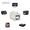 USB Female Type-B Port 4-Pin Right Angle PCB DIP Jack