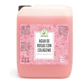 Agua de Rosas y Colágeno Productos Mart Mexico Tónico Facial 5L Piel Mixta