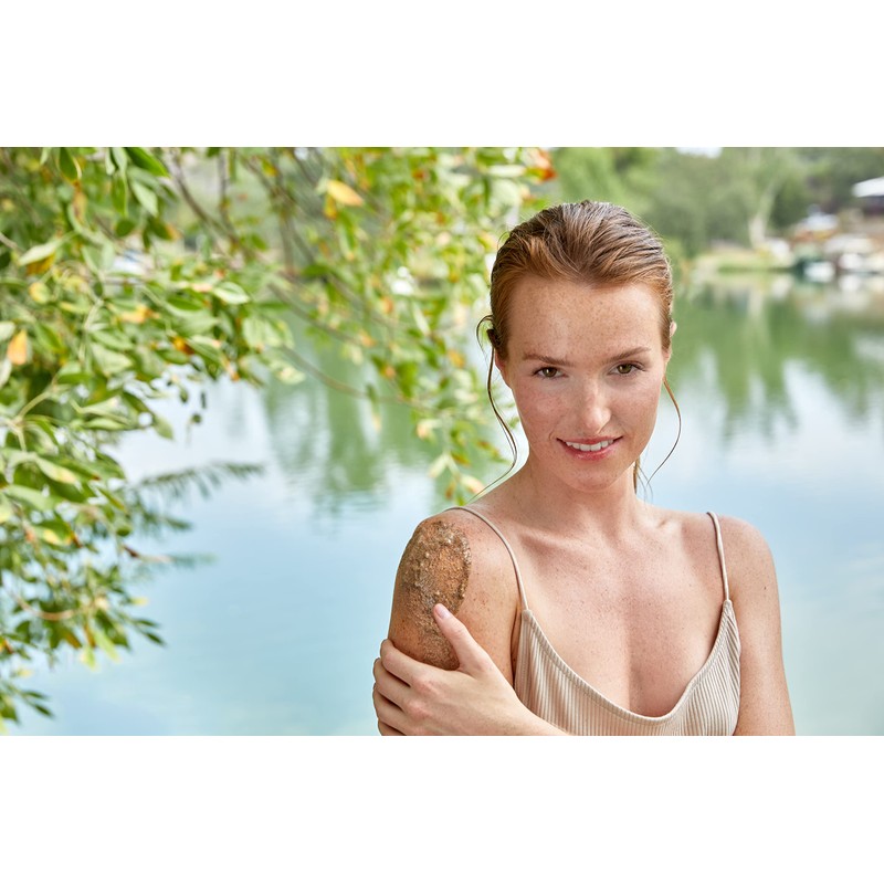 LATHER Coconut Foaming Body Scrub 4 oz - a unique