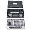 69Pcs Accurate Screwdriver Kit Magnetic 4x28mm Matte Chrome Long Diameter