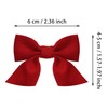 Penta Angel Hair Bow Clips 2Pcs 2.36 Inch Small Cute