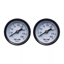 KOOBEN 2 pcs Air Compressor Pressure Gauges fit Devilbiss RAC350E20AD