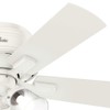 Hunter Crestfield Indoor Low Profile Ceiling Fan with LED Light