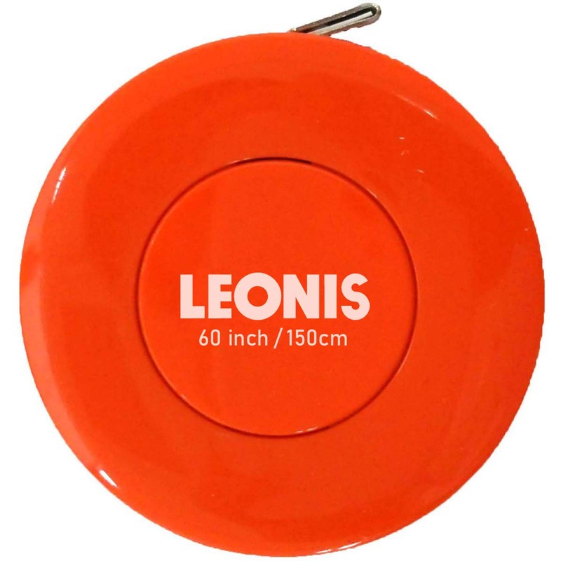 Spring Tape Measure 60 inch / 150 cm Orange [