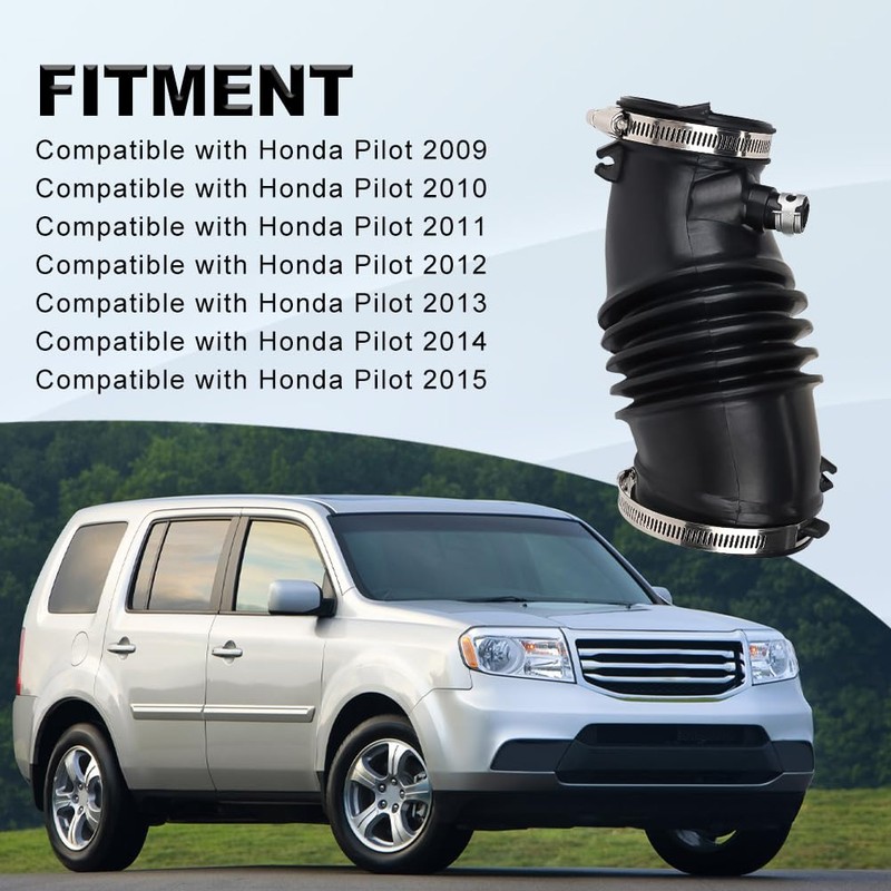zayody Engine Air Intake Hose Compatible with Honda Pilot 2009