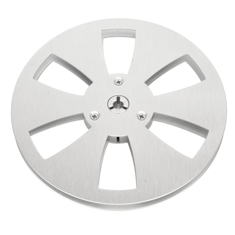 1/4 7 Inch Empty Reel Aluminum Alloy 6 Hole Open