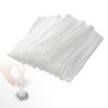 LANMU Drain Strainer Net, 200-Piece, Drainer Net for Bathroom, Hair