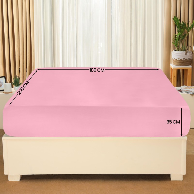 Utopia Bedding - Fitted Sheet 180 x 200 cm -