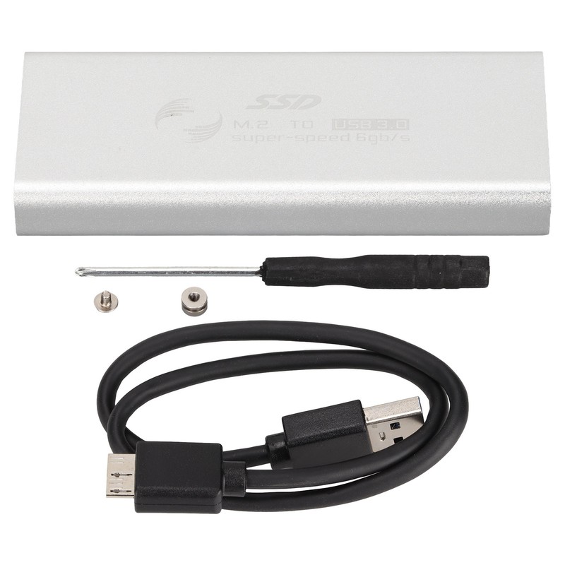 MSATA to USB 3.0 SSD Enclosure Adapter 6Gbps Transfer Rate