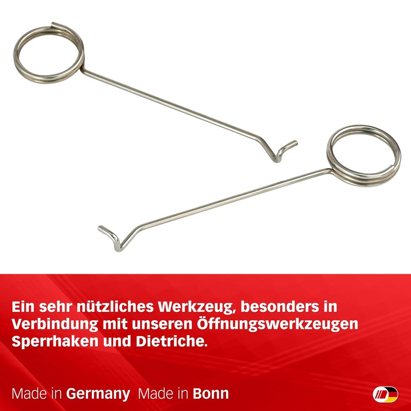 Multipick Key Turner Set 2 Pieces Deadlock and Chub Keys